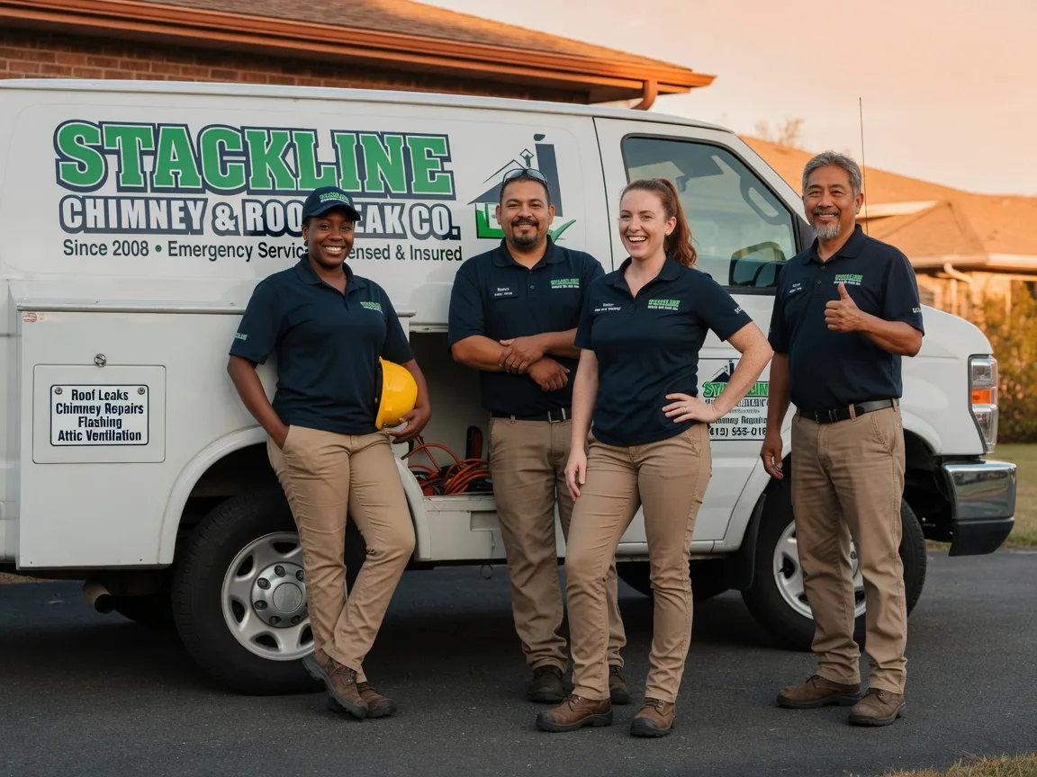 Chimney flashing repair company in Fredericktown, OH